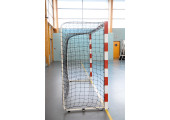 VUE PROFIL PAIRE DE BUTS HANDBALL COMPETITION ACIER
