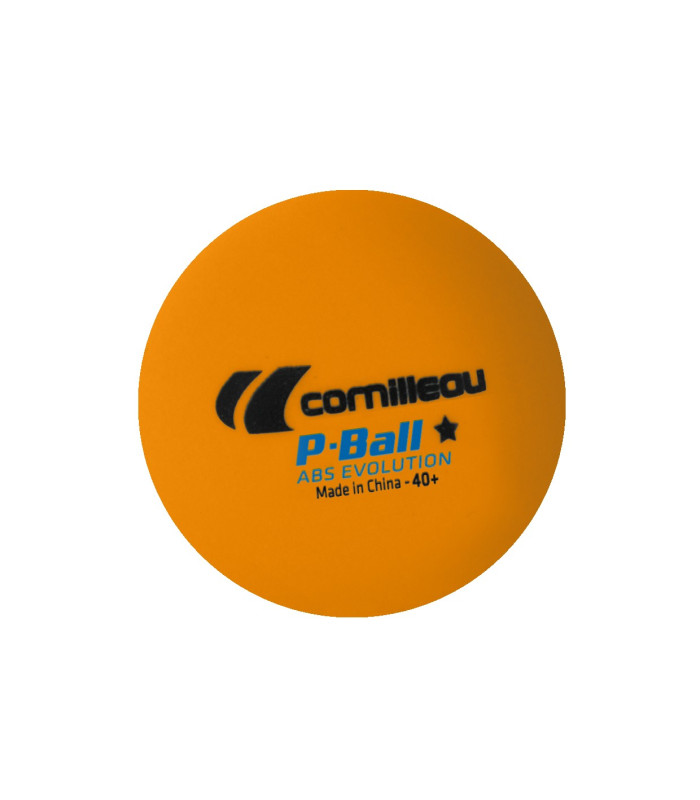 BALLE PING PONG P-BALL* EVO ITTF CORNILLEAU ORANGE