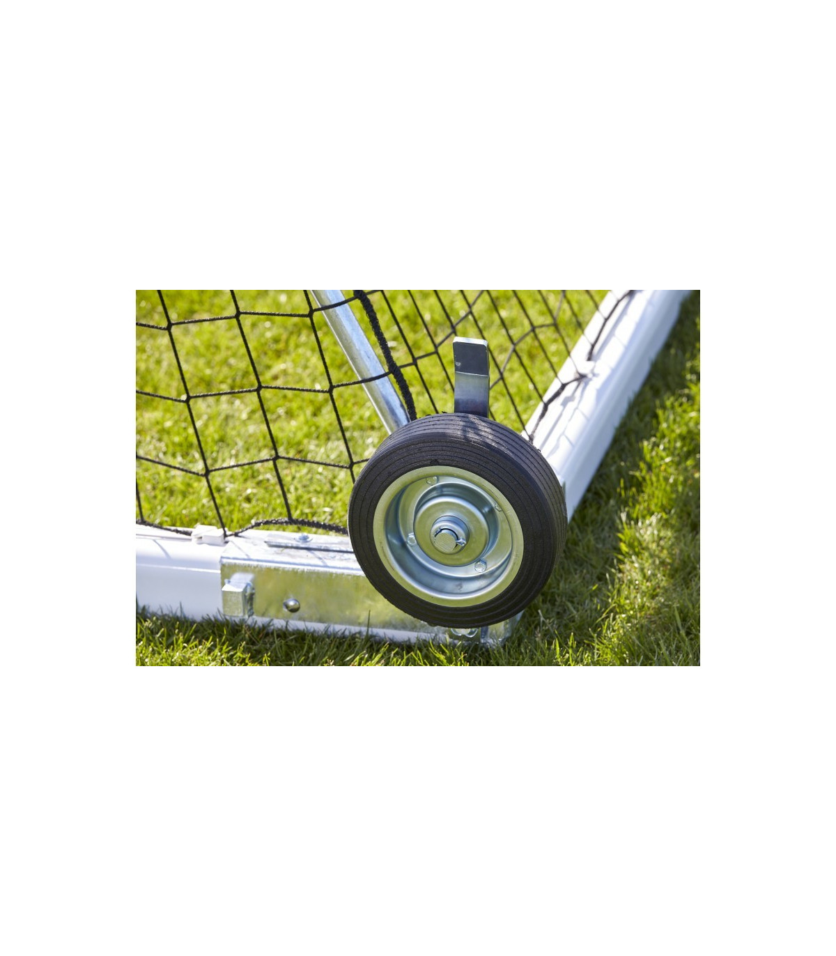 ROUE POSITION JEU BUT DE FOOT TRANSPORTABLE A 11 AVEC LESTS