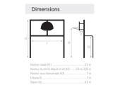 DIMENSIONS BUT MULTISPORT FOOT HANDBALL BASKET