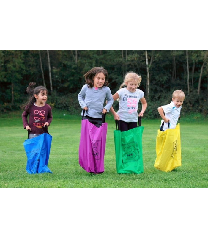 LOTS DE 6 SACS COURSE EN SAC
