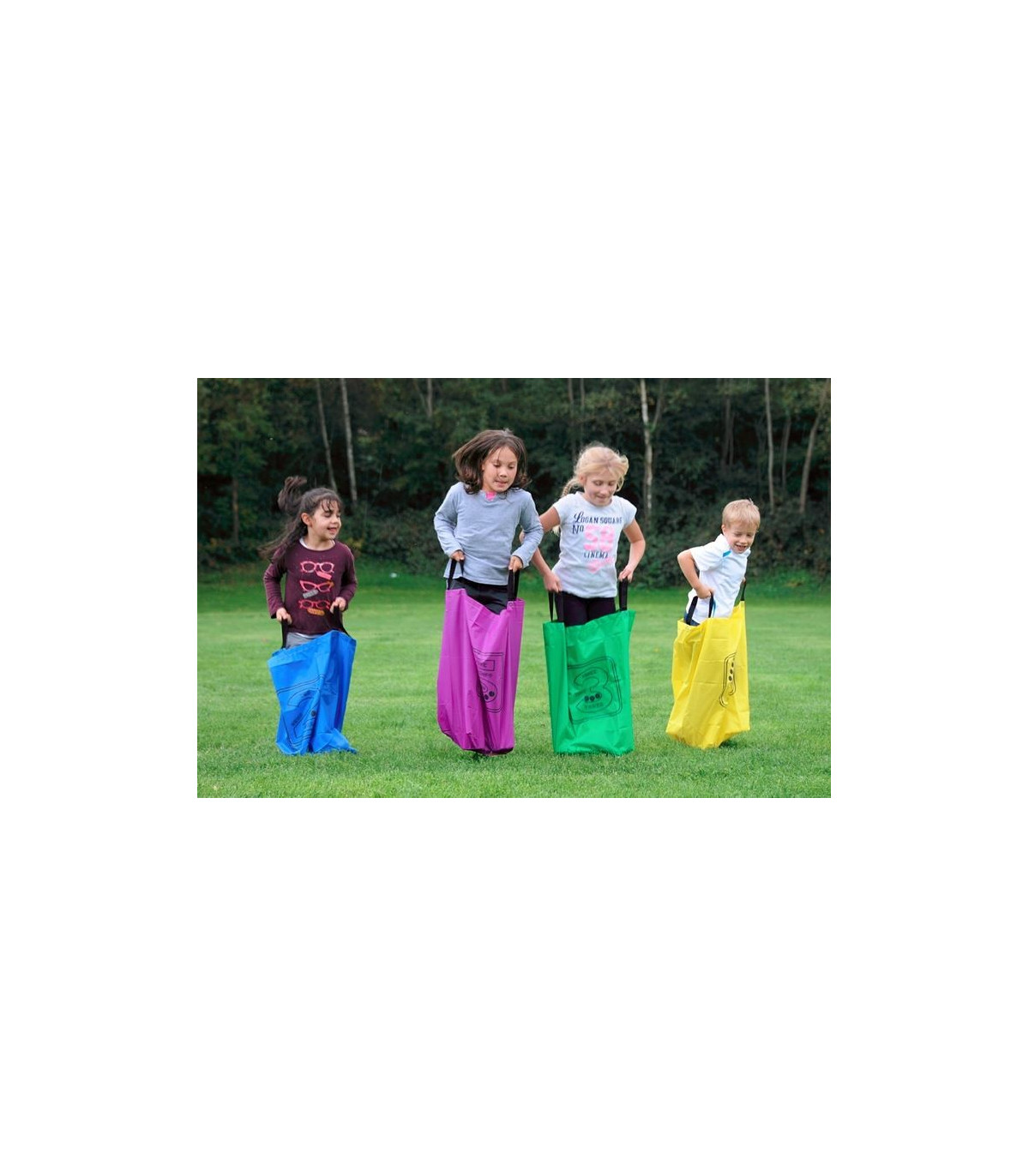 LOTS DE 6 SACS COURSE EN SAC