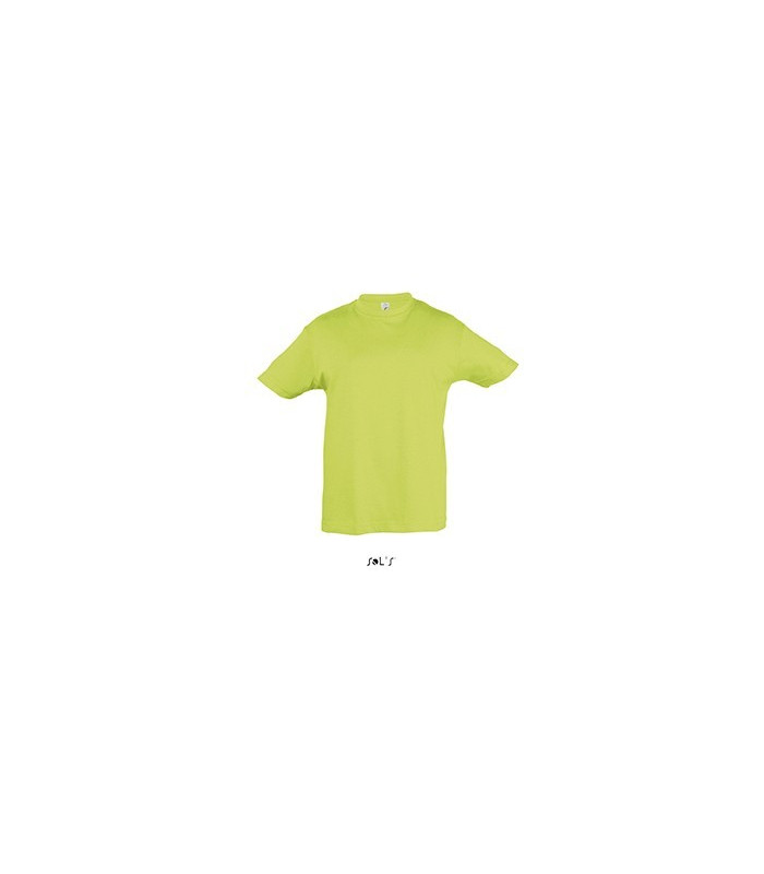 TEE-SHIRT COULEUR 150 G ENFANT VERT POMME