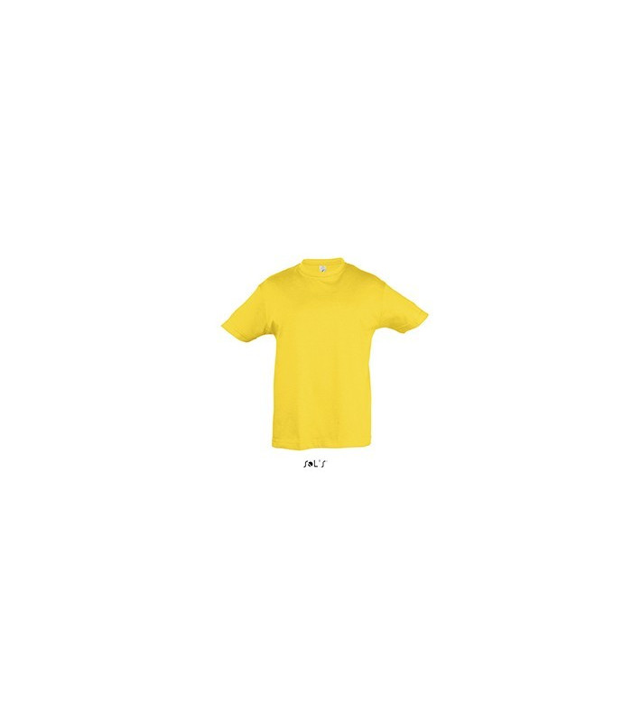 TEE-SHIRT COULEUR 150 G ENFANT JAUNE