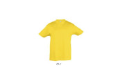 TEE-SHIRT COULEUR 150 G ENFANT JAUNE