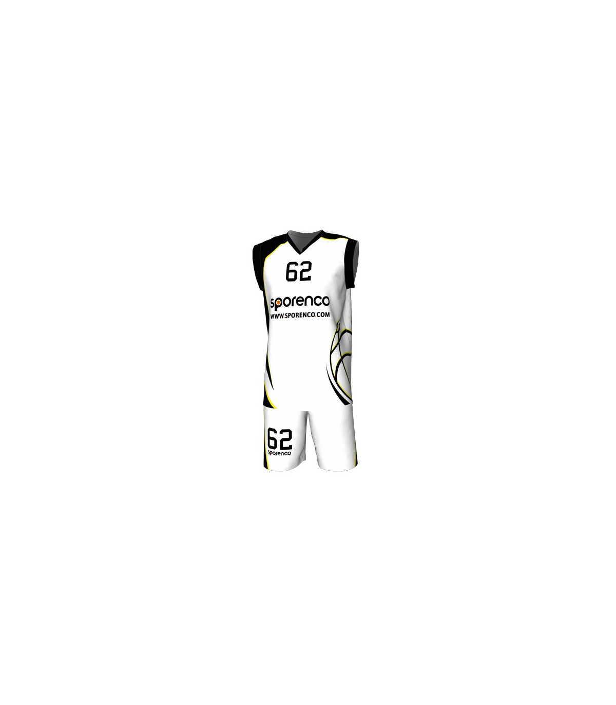 MAILLOT BASKET CLUB SUBLIMÉ HOMME DESIGN 2 FACE