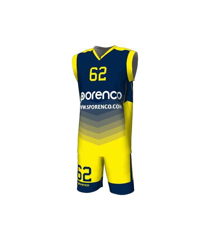MAILLOT BASKET CLUB SUBLIMÉ HOMME DESIGN 4 FACE