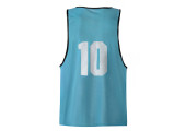 CHASUBLE DE SPORT NUMEROTEE DE 1 A 10 VUE DOS