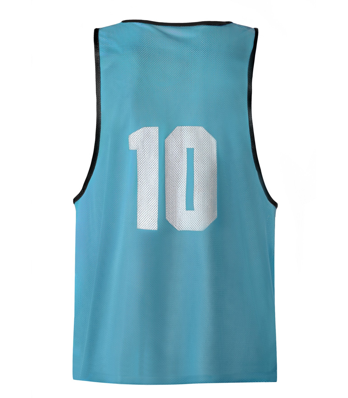 CHASUBLE DE SPORT NUMEROTEE DE 1 A 10 VUE DOS