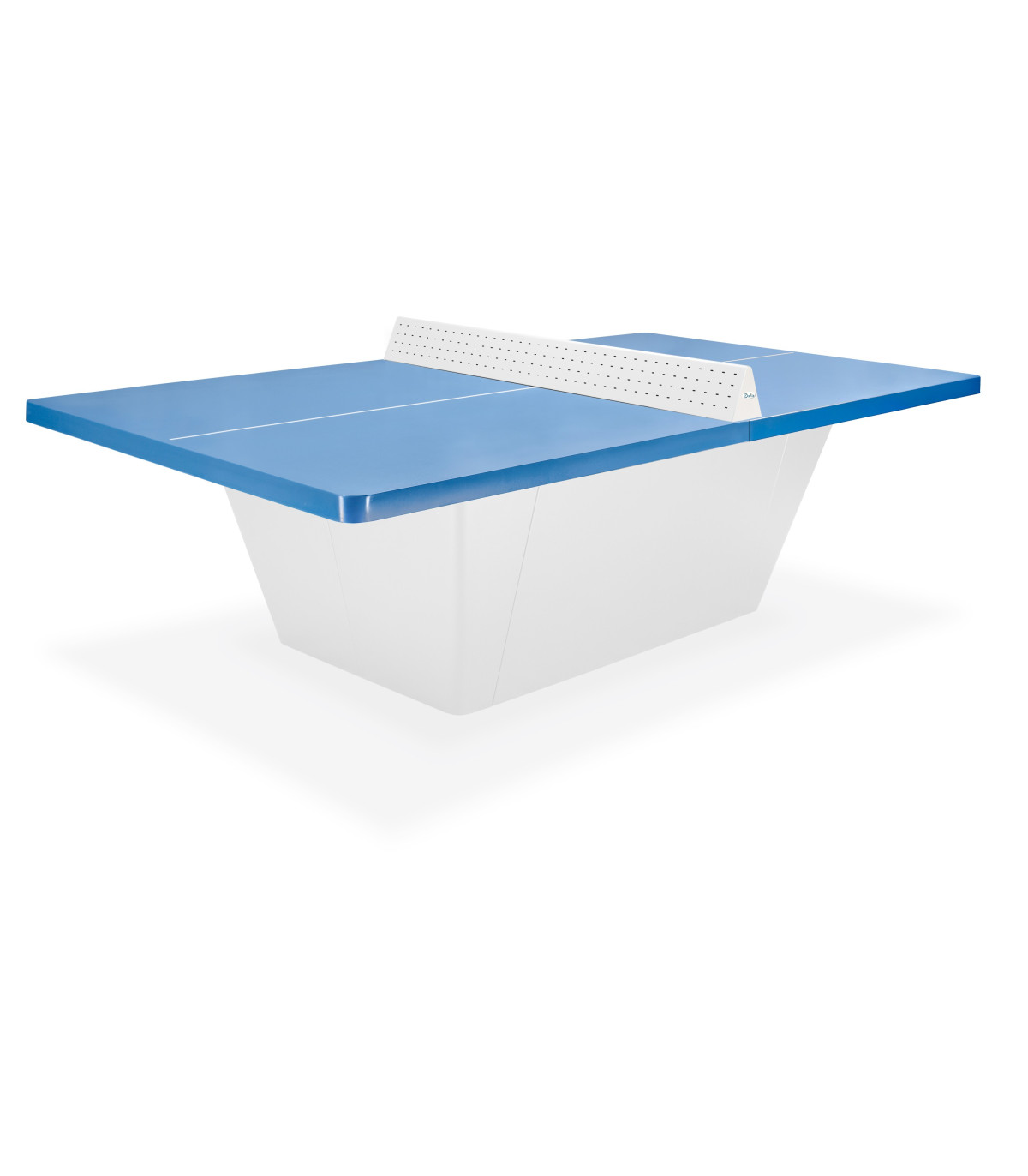 TABLE PING PONG OUTDOOR SQUARE RESITEC HD 60 BLEUE FILET SECURI