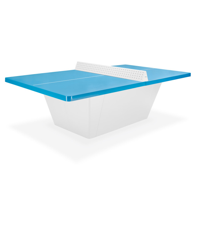 TABLE PING PONG OUTDOOR SQUARE RESITEC HD 60 LAGON FILET SECURI