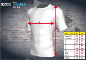 TAILLES MAILLOT DE RUGBY CLUBCOUPE CLASSIQUE