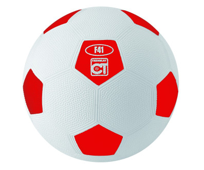 BALLON DE FOOT CAOUTCHOUC RECREATION T3