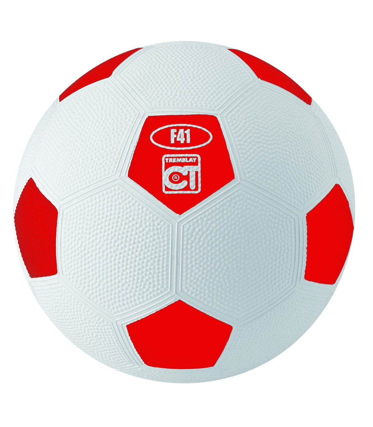 BALLON DE FOOT CAOUTCHOUC RECREATION T3