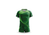 SHORT  DE RUGBY CLUB SUBLIMÉ DESIGN GREEN
