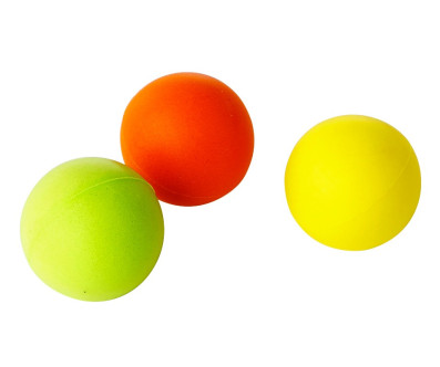 LOT DE 10 BALLES DE TENNIS DE TABLE EN MOUSSE