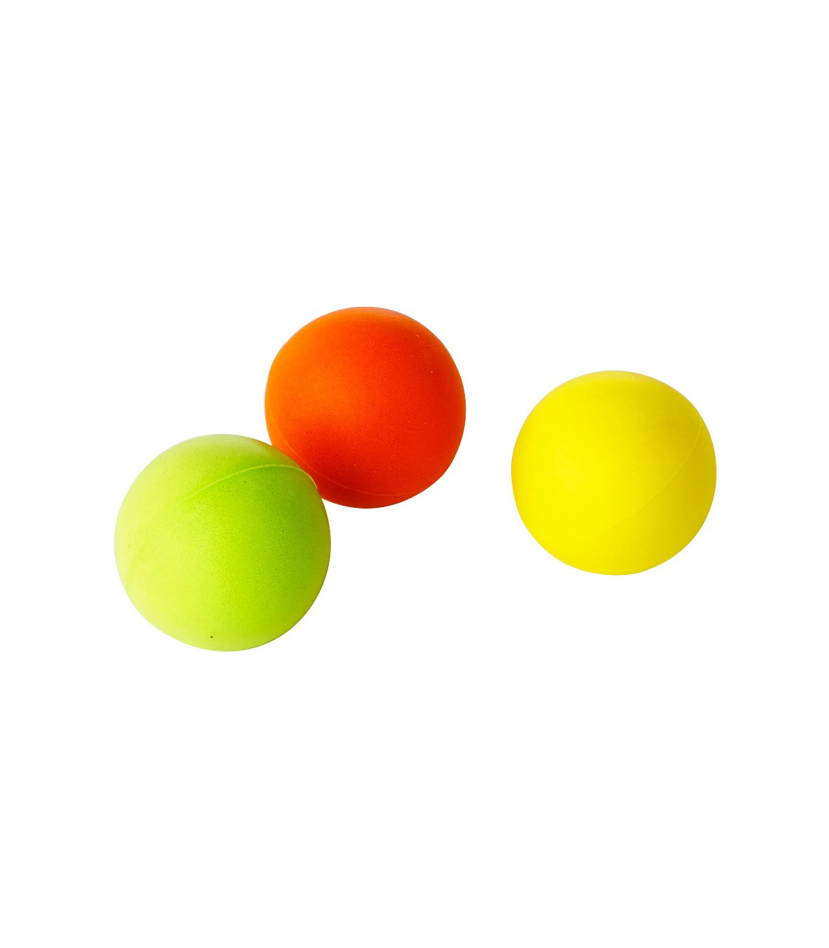 LOT DE 10 BALLES DE TENNIS DE TABLE EN MOUSSE