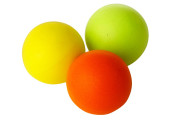 LOT DE 10 BALLES DE TENNIS DE TABLE EN MOUSSE