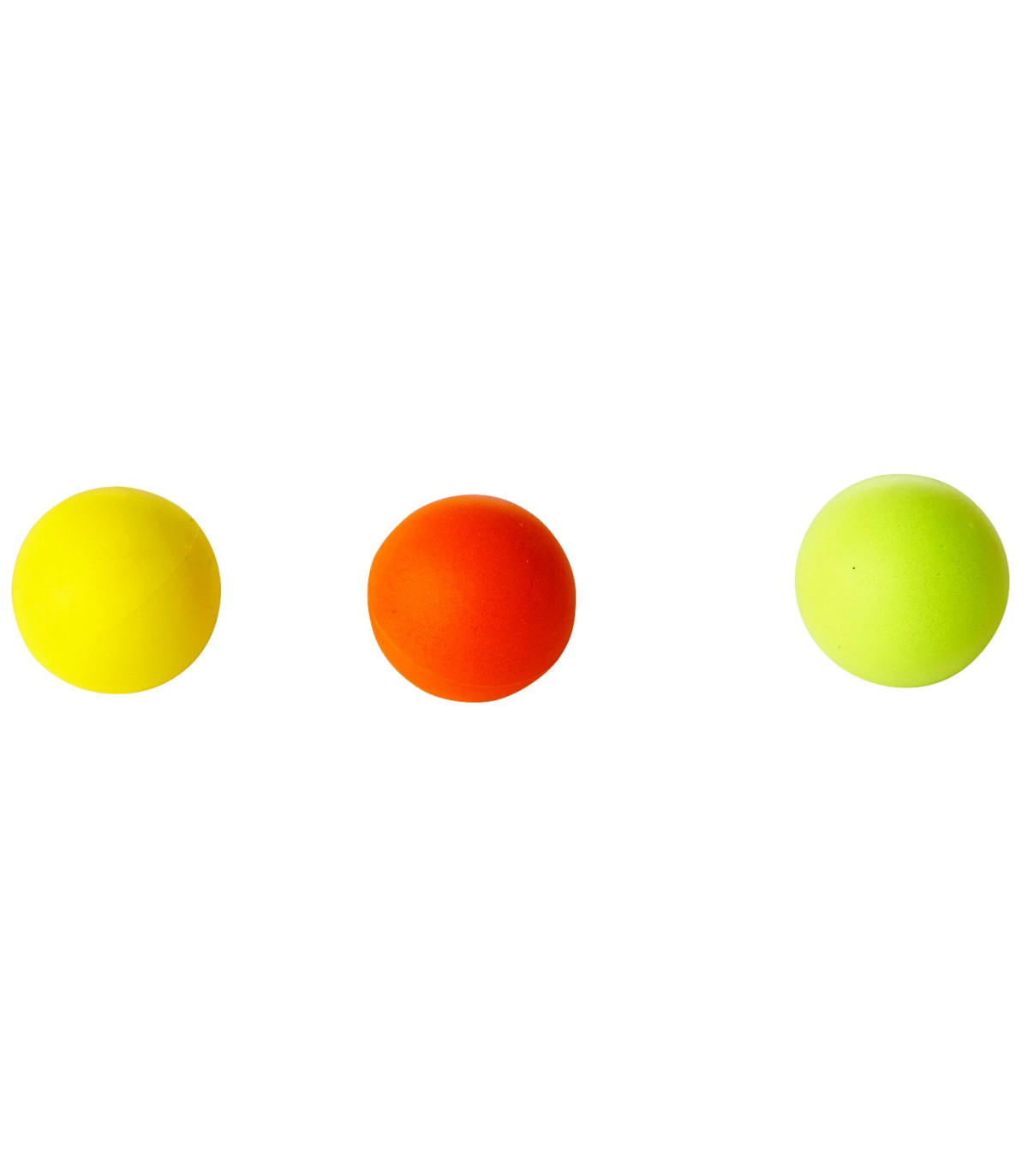 LOT DE 10 BALLES DE TENNIS DE TABLE EN MOUSSE