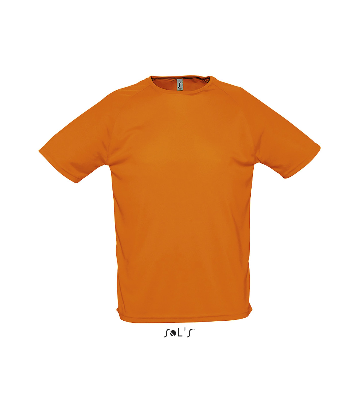 TEE SHIRT RESPIRANT SPORT HOMME ORANGE