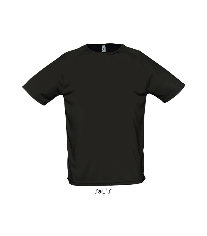 TEE SHIRT RESPIRANT SPORT HOMME NOIR