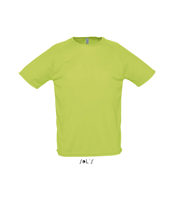 TEE SHIRT RESPIRANT SPORT HOMME VERT
