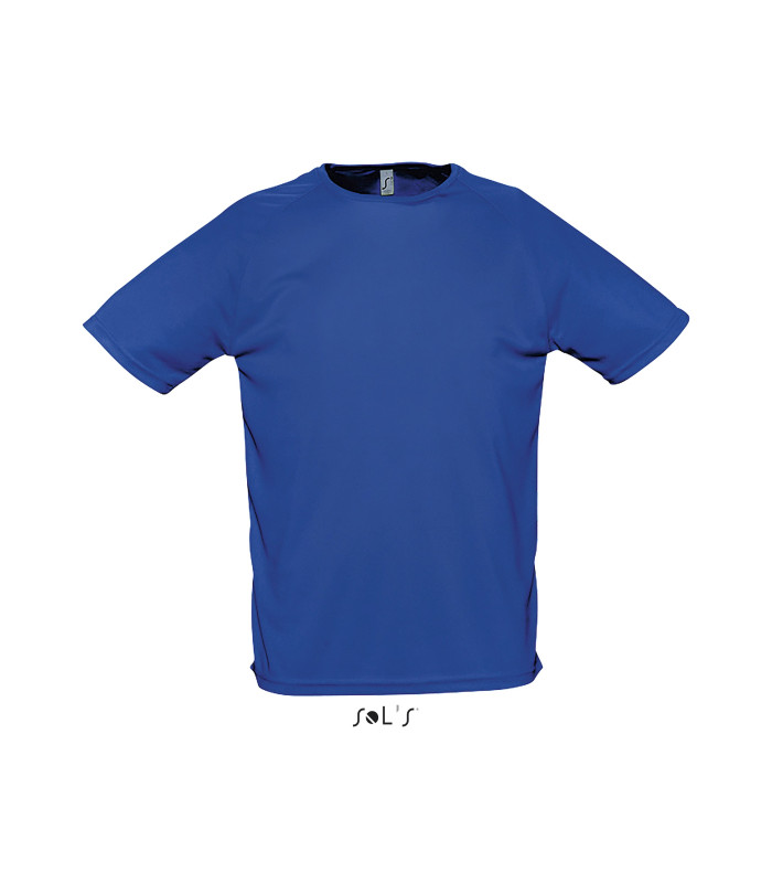TEE SHIRT RESPIRANT SPORT HOMME BLEU ROY