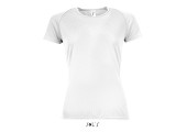 TEE SHIRT RESPIRANT SPORT FEMME BLANC