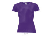 TEE SHIRT RESPIRANT SPORT FEMME VIOLET