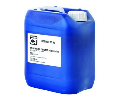 PEINTURE POUR TRACEUSE - BLEU -12 KG