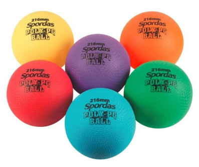 LOT DE 6 POLY-BALLONS SPORDAS