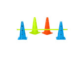 CONE DE SPORT 12 TROUS 23 CM AVEC ENCOCHE