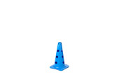 CONE DE SPORT 12 TROUS 23 CM BLEU