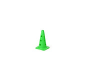 CONE DE SPORT 12 TROUS 23 CM VERT