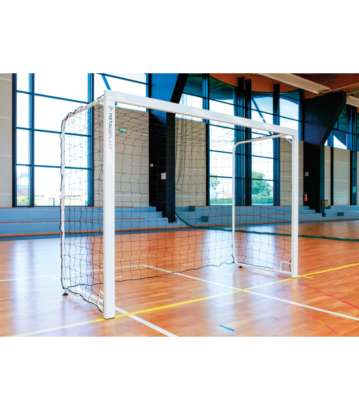 PAIRE DE BUTS HANDBALL SCOLAIRES ACIER JUNIOR 2,4 x 1,7 M INTERIEUR
