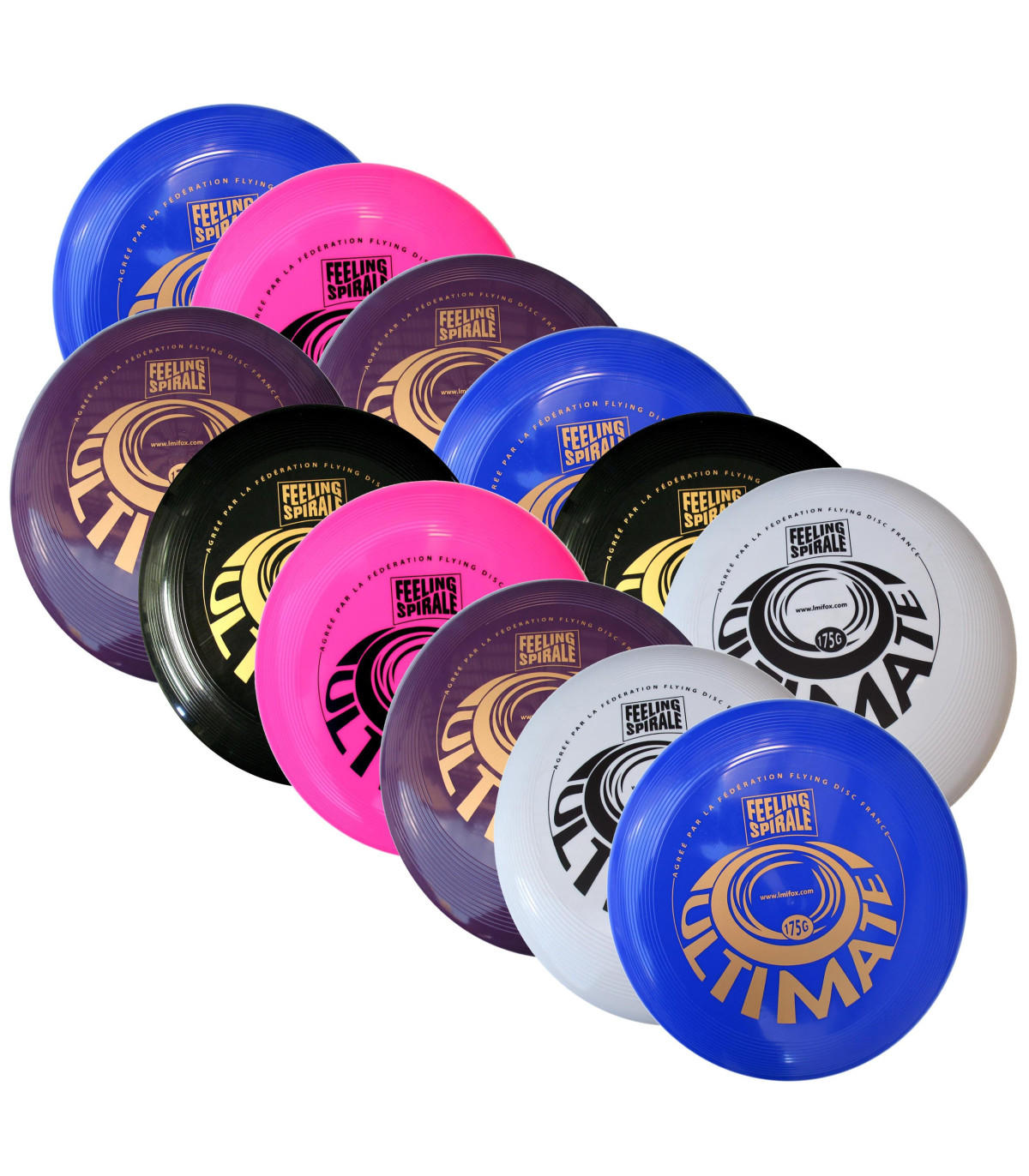 LOT DE 12 DISQUES COMPETITION 175G