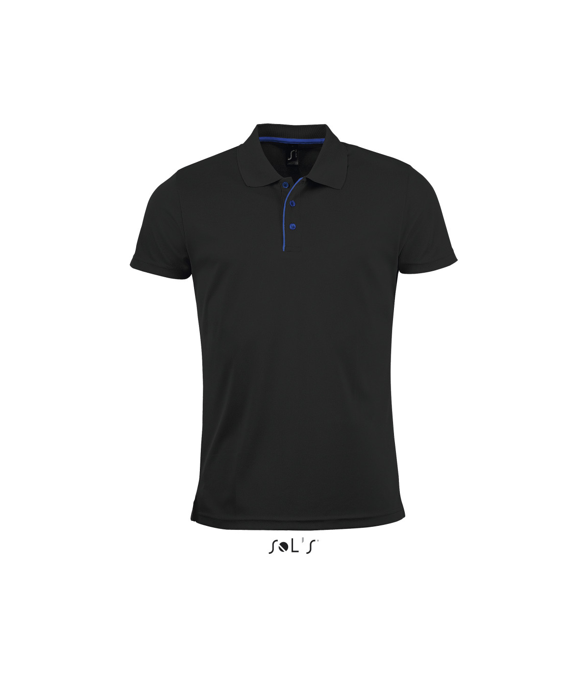 POLO  SPORT RESPIRANT HOMME NOIR