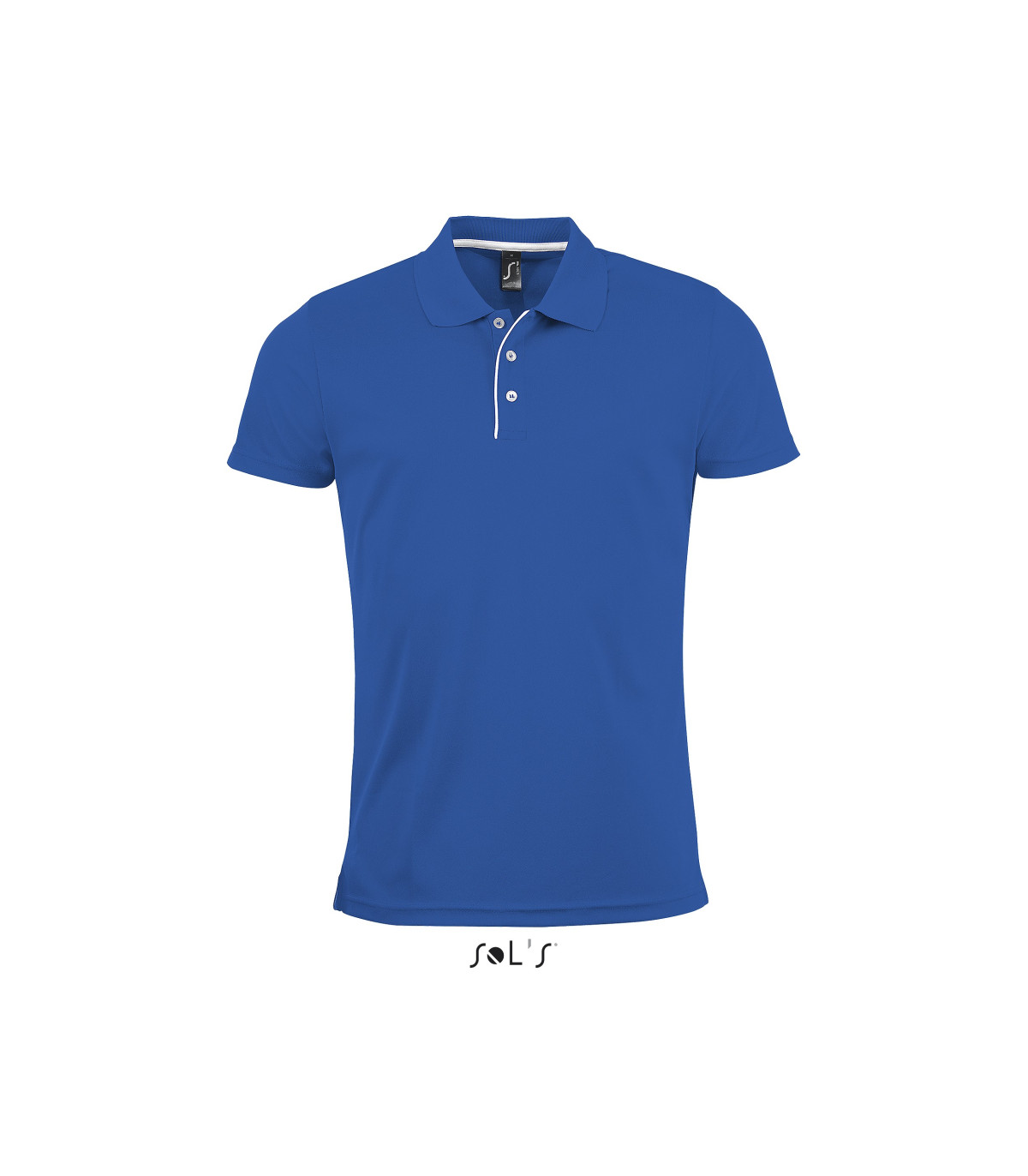 POLO  SPORT RESPIRANT HOMME BLEU ROY