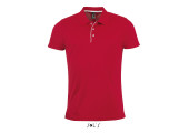 POLO  SPORT RESPIRANT HOMME ROUGE