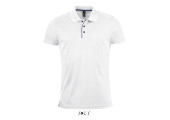 POLO  SPORT RESPIRANT HOMME BLANC
