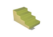 ESCALIER 4 MARCHES SANS PVC