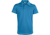 POLO SPORT RESPIRANT ENFANT BLEU ROY