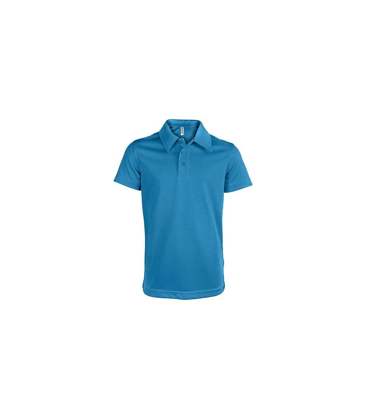 POLO SPORT RESPIRANT ENFANT BLEU ROY