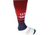 CHAUSSETTE FOOT RUGBY AVEC MARQUAGE PERSONNALISÉ VUE COTE