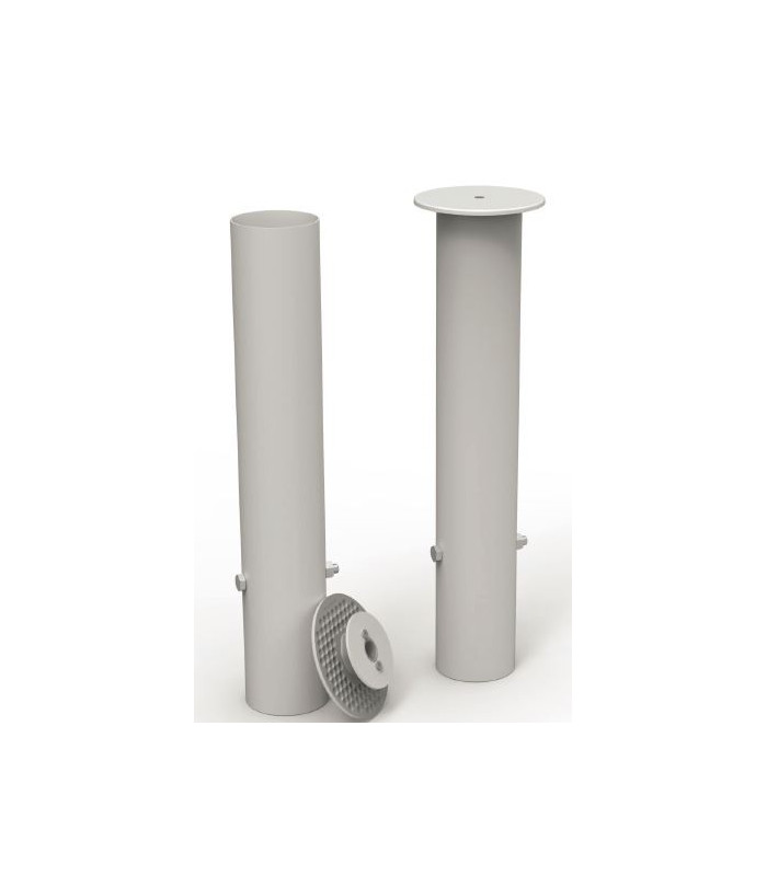 LOT DE 4 FOURREAUX POUR POTEAUX FOOTBALL 80 MM
