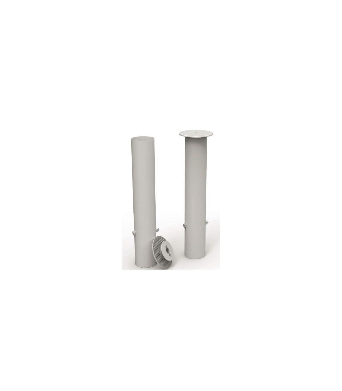 LOT DE 4 FOURREAUX POUR POTEAUX FOOTBALL 80 MM