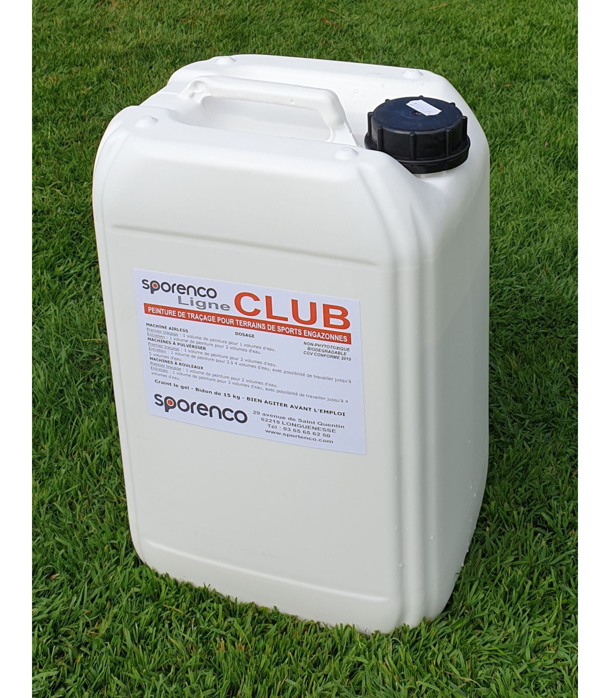 PEINTURE POUR TRACAGE DE TERRAIN LIGNE CLUB