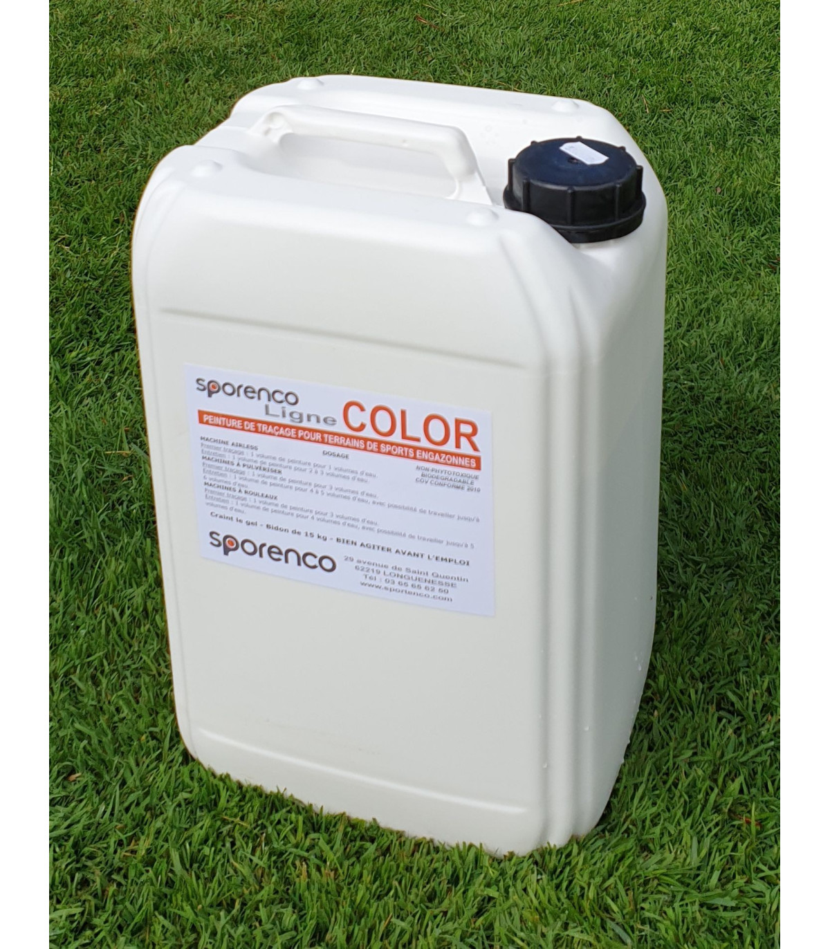 PEINTURE POUR TRACAGE DE TERRAIN LIGNE COLOR