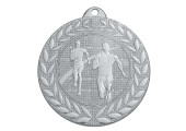 LOT DE 60 MÉDAILLES CROSS ARGENT FRAPPÉES 50 MM