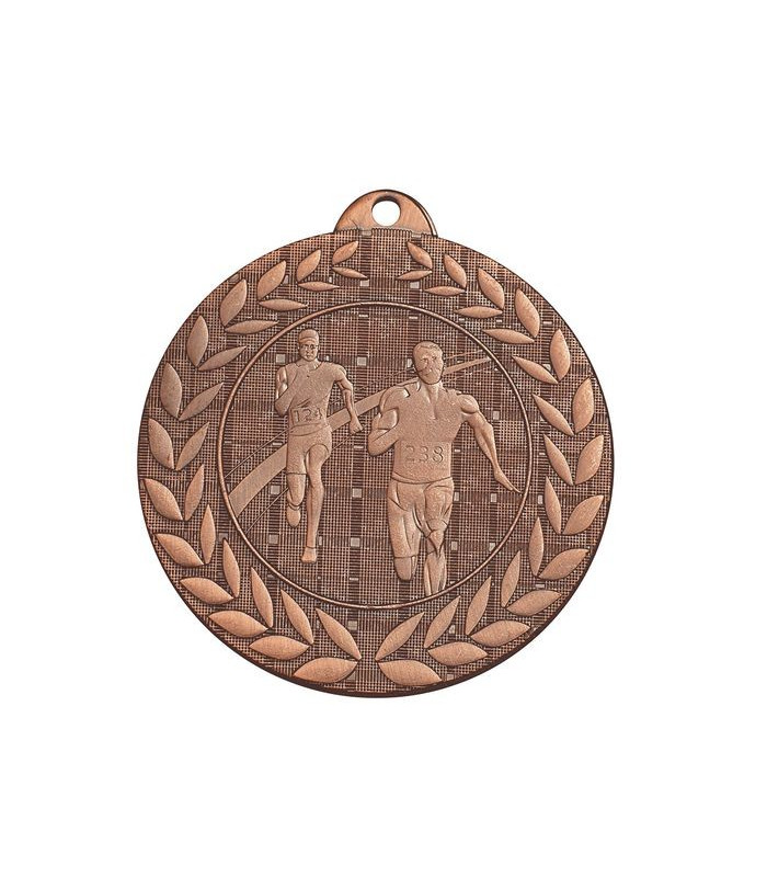 LOT DE 60 MÉDAILLES CROSS BRONZE FRAPPÉES 50 MM